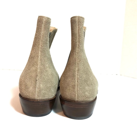 AGL Taupe Suede Chelsea Ankle Boots - 36 - Picture 5 of 9